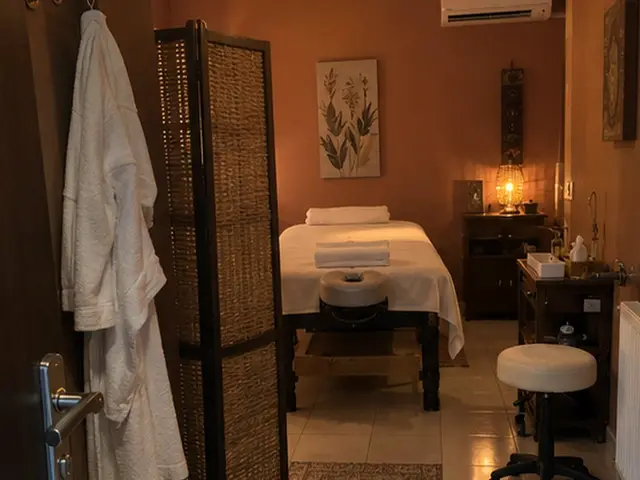 Paravanlı, mumla aydınlanan masaj odası — Fındıkzade, Masaj Salonun